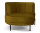 Chaise Luminne Veludo Ouro Preto, orange | WestwingNow