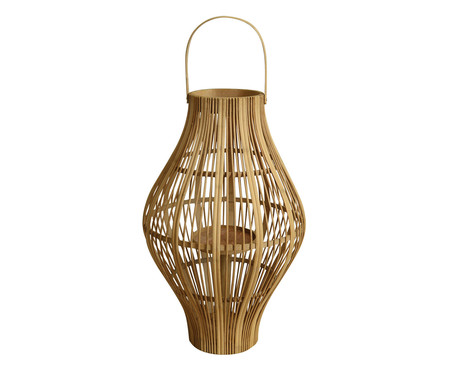 Lanterna de Bambu Elza - Bege