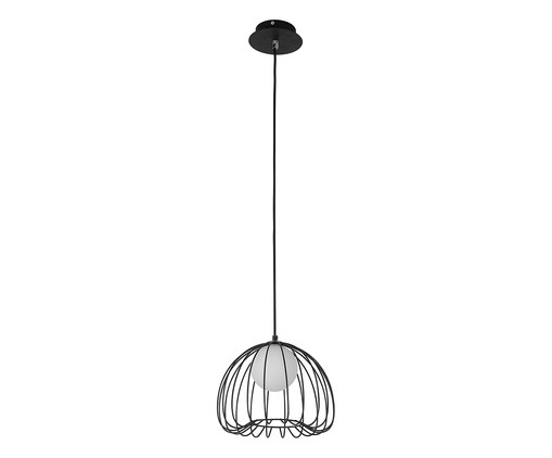 Pendente Lamp Preto Bivolt, Preto | WestwingNow