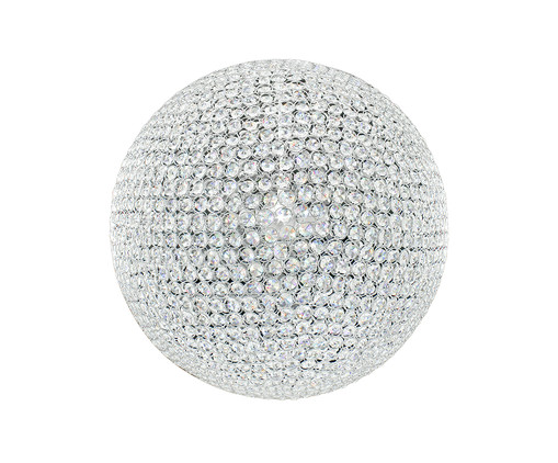 Pendente em Cristal Ball Eight Bivolt, Transparente | WestwingNow