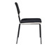 Cadeira Duo em Veludo Preto e Bege, black | WestwingNow