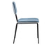 Cadeira Duo em Veludo Azul, blue | WestwingNow