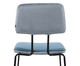 Cadeira Duo em Veludo Azul, blue | WestwingNow