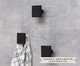 Jogo de Ganchos Square Preto, Preto | WestwingNow