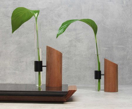 Vaso Leaf Preto | Westwing