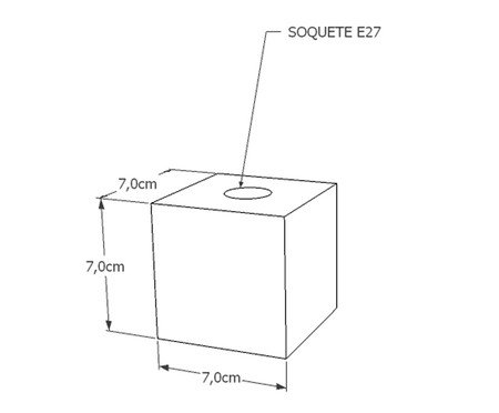 Luminária Mini Tokinho Bivolt | Westwing