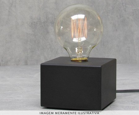 Luminária Tokinho Ebanizada Bivolt | Westwing