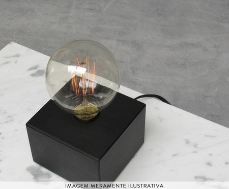 Luminária Tokinho Ebanizada Bivolt | Westwing