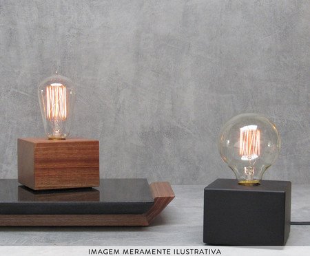 Luminária Tokinho Ebanizada Bivolt | Westwing