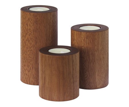 Jogo de Velas Iris Natural | Westwing