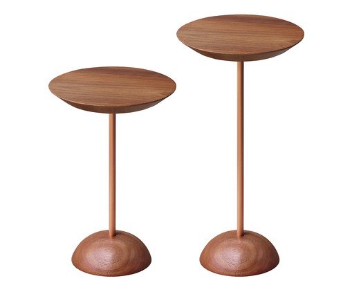 Jogo de Mesas Laterais Duna Acobreado, Colorido | WestwingNow