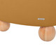 Puff Ball Feet em Boucle Aveludado Amarelo Ocre, Amarelo | WestwingNow