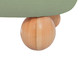 Poltrona Ball Feet em Boucle Aveludado Verde, Verde | WestwingNow
