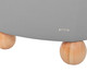 Puff Ball Feet em Boucle Aveludado Cinza, Cinza | WestwingNow