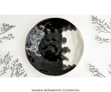 Centro de Mesa Fundo Dual Preto | Westwing