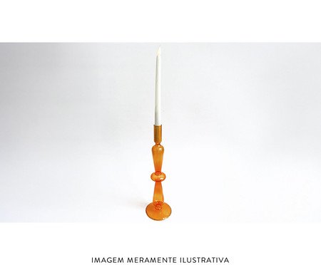 Castiçal Bliss Laranja | Westwing