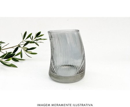 Mini Solitário Glam Cinza | Westwing