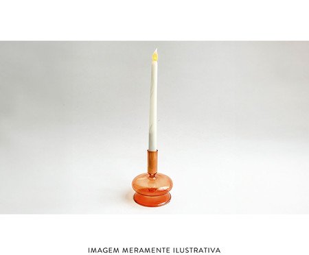 Solitário Bliss Anelado Laranja II | Westwing