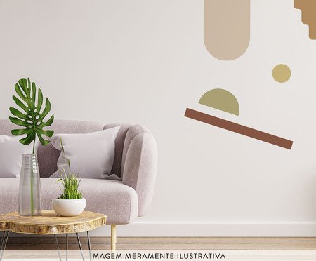 Adesivo de Parede Formas Geométricas Boho - Hometeka | WestwingNow