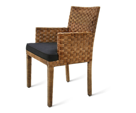 Cadeira com Braço Araguari Natural | WestwingNow