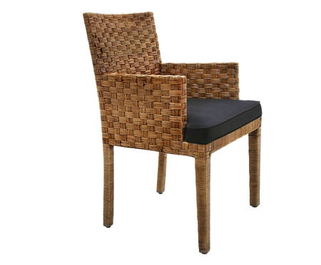 Cadeira com Braço Araguari Natural