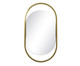 Espelho Glam Dourado, Natural | WestwingNow