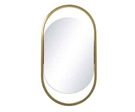 Espelho Glam Dourado