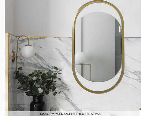 Espelho Glam Dourado | WestwingNow