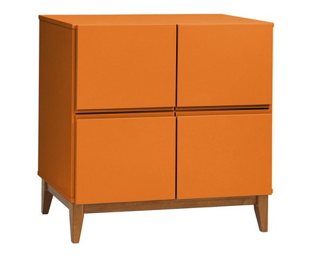 Buffet 4 Portas Home Laranja  - Hometeka