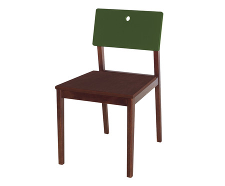Cadeira Flip Verde Escuro  - Hometeka