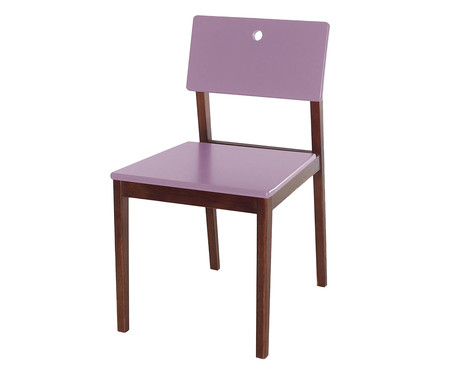 Cadeira Flip Lilas  - Hometeka