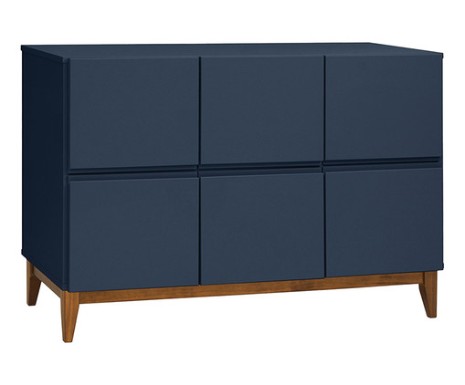 Buffet 6 Portas Home Azul Escuro - Hometeka, Azul Escuro | WestwingNow