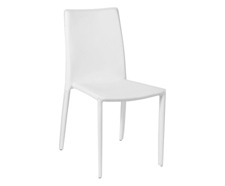 Cadeira de Aço Glam - Branca