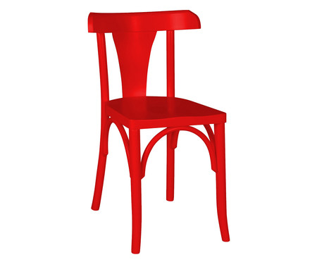 Cadeira Felice Vermelha  - Hometeka