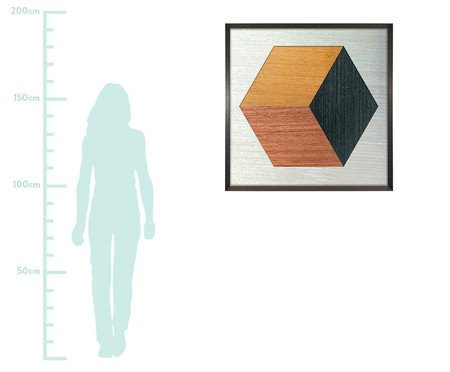 Quadro Hexa Wood ll | Westwing