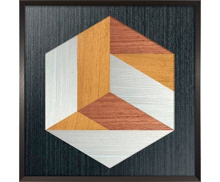 Quadro Hexa Wood l | Westwing