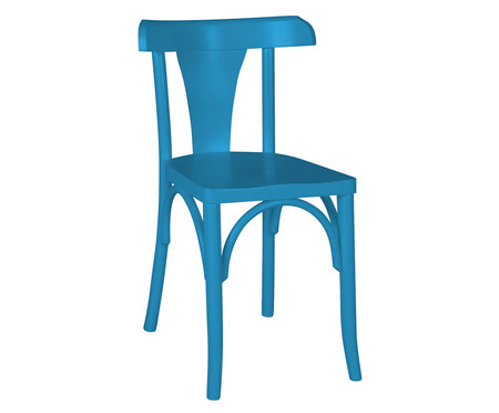 Cadeira Felice Azul Turquesa  - Hometeka