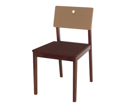 Cadeira Flip Chocolate  - Hometeka