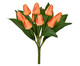 Planta Permanente em Cetim Haste Tulipa - Laranja, Laranja | WestwingNow