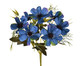 Planta Permanente Buquê Cosmo - Azul, Azul | WestwingNow