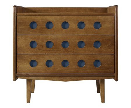 Cômoda Vintage Azul Escuro | Westwing