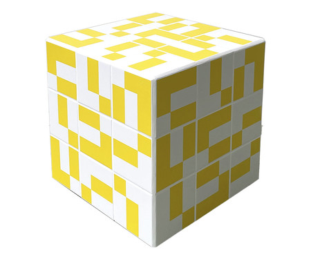 Cubo Blocks Amarelo  - Hometeka