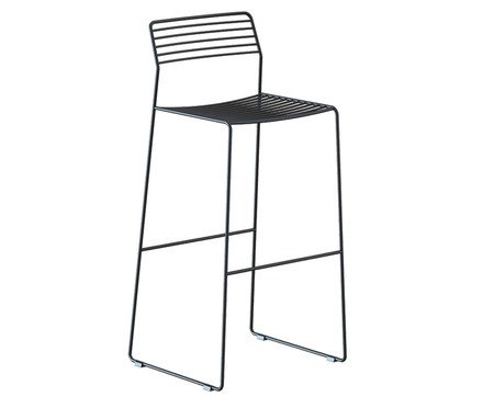 Banqueta Aura Preto - Hometeka | WestwingNow