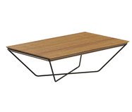 Mesa com Tampo de Madeira Maciça Magma - Hometeka | WestwingNow