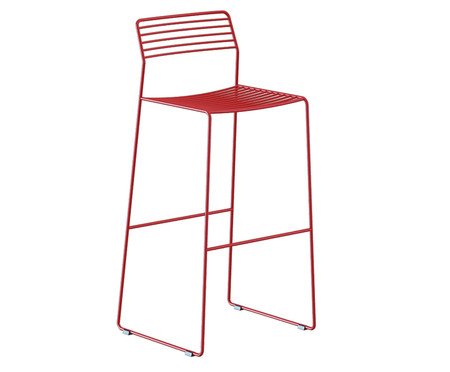Banqueta Aura Vermelho - Hometeka | WestwingNow