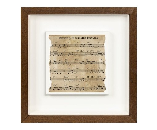 Quadro Desde Que O Samba é Samba, Colorido | WestwingNow