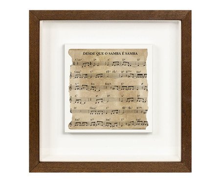 Quadro Desde Que O Samba é Samba | Westwing