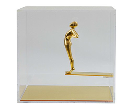 Caixa Decorativa Giela Dourado, Dourado | WestwingNow