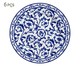 Jogo de Pratos para Sobremesa em Cerâmica Nina - Azul, Azul | WestwingNow
