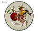 Jogo de Pratos para Sobremesa em Cerâmica Mira - 06 Pessoas, Vermelho | WestwingNow